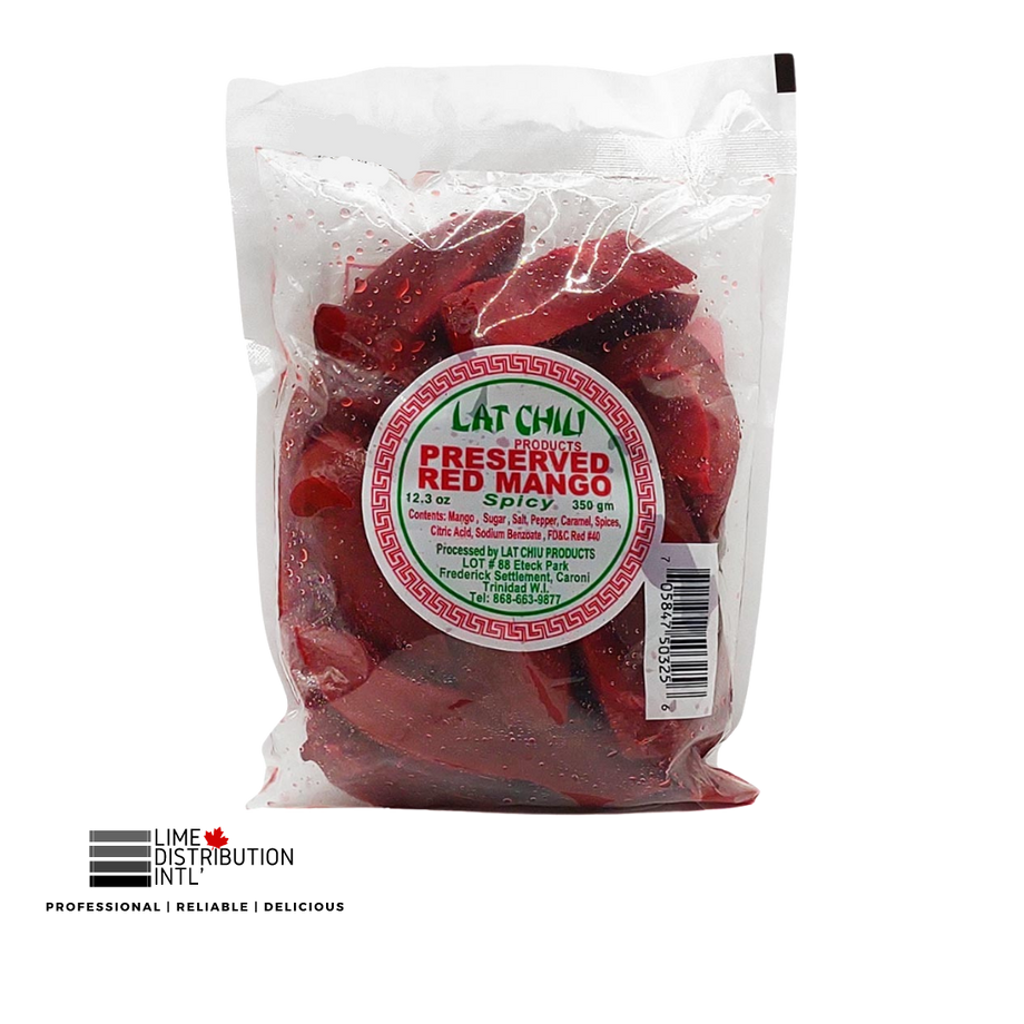 Lat Chiu Preserved Red Mango Spicy – LIME DISTRIBUTION INTL' INC.